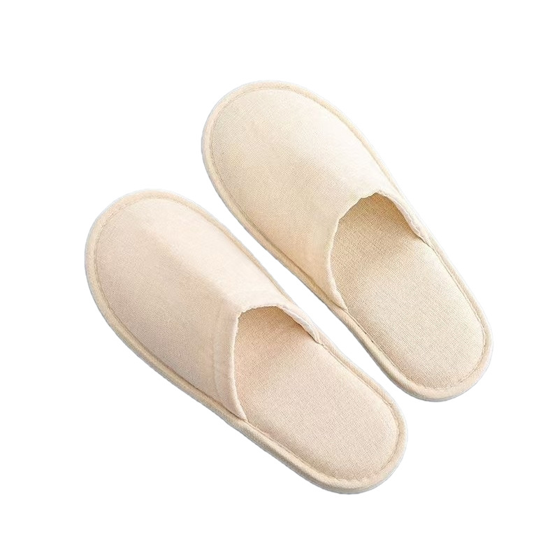 One-Time Slippers Linen Cotton Linen Coral Universal B&B Slippers Slippers Velvet Hotel Supplies Hotel Supplies Wool