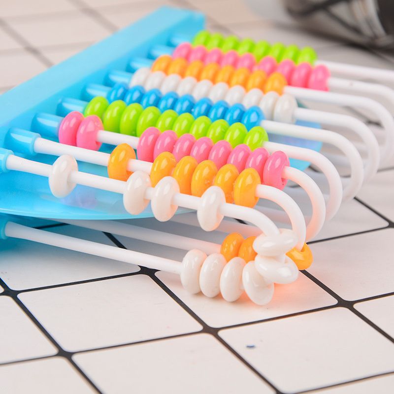 Elementary school students grade one and two five-line counter calculation rack trillion 13-digit learning aids children's math abacus teaching aids