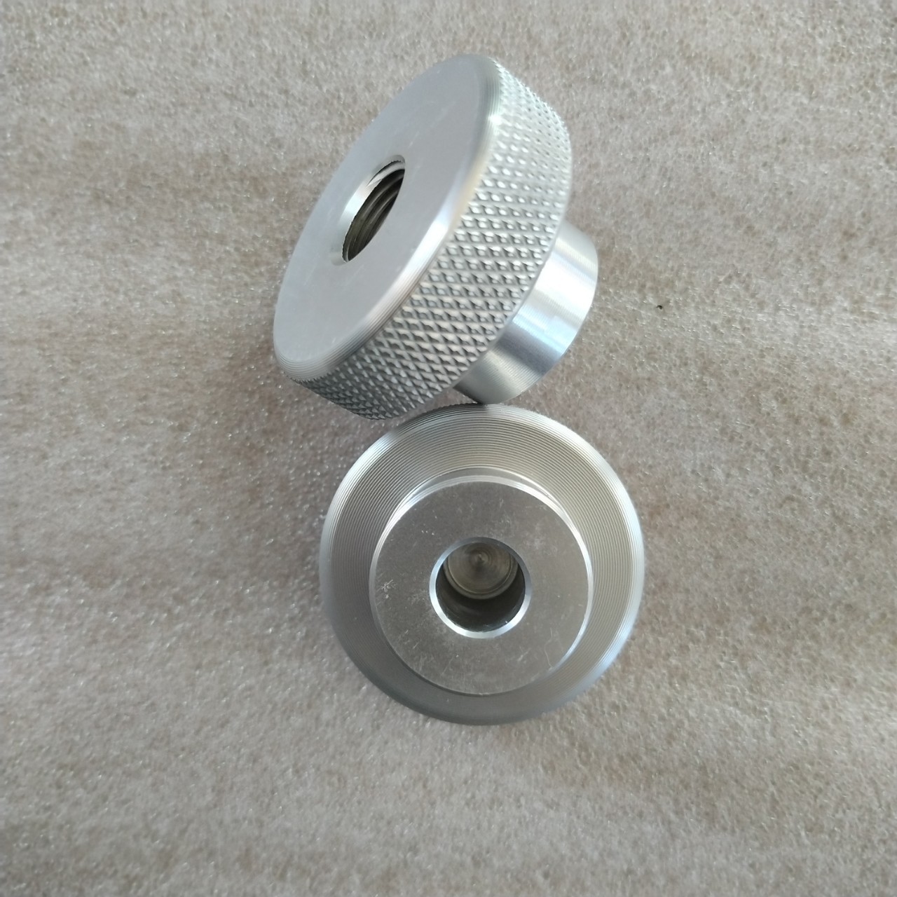 Aluminum Alloy Handwheel for Mesh Knurled Adjustment Screw Rod