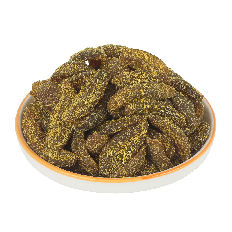 Jiuzhi Licorice Olive Strips 500g Bagged Cored Olive Meat Candied Appetizer Ready-To-Eat Specialty Dried Fruit Snacks