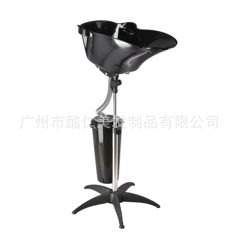 Movable Shampoo Basin Universal Wheel Hair Salon Barber Shop Shampoo Bed Flat Plastic Shampoo Basin Manufacturer Wholesale