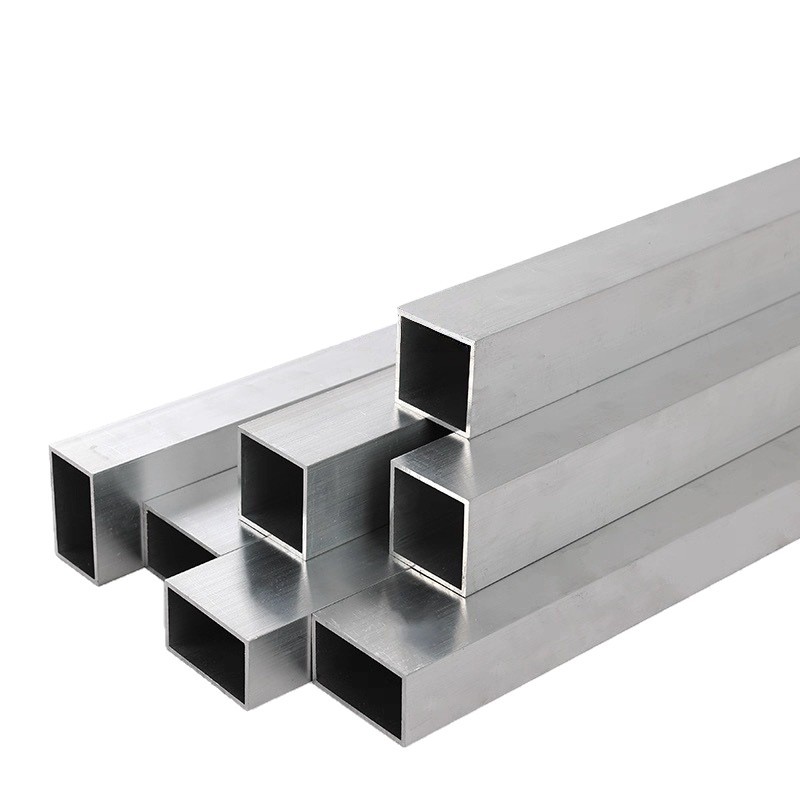 6061 Aluminum Alloy Square Tube 6063 Aluminum Square Tube Aluminum Profile Aluminum Square Tube Cutting, Drilling, Tapping, Oxidation, and Painting