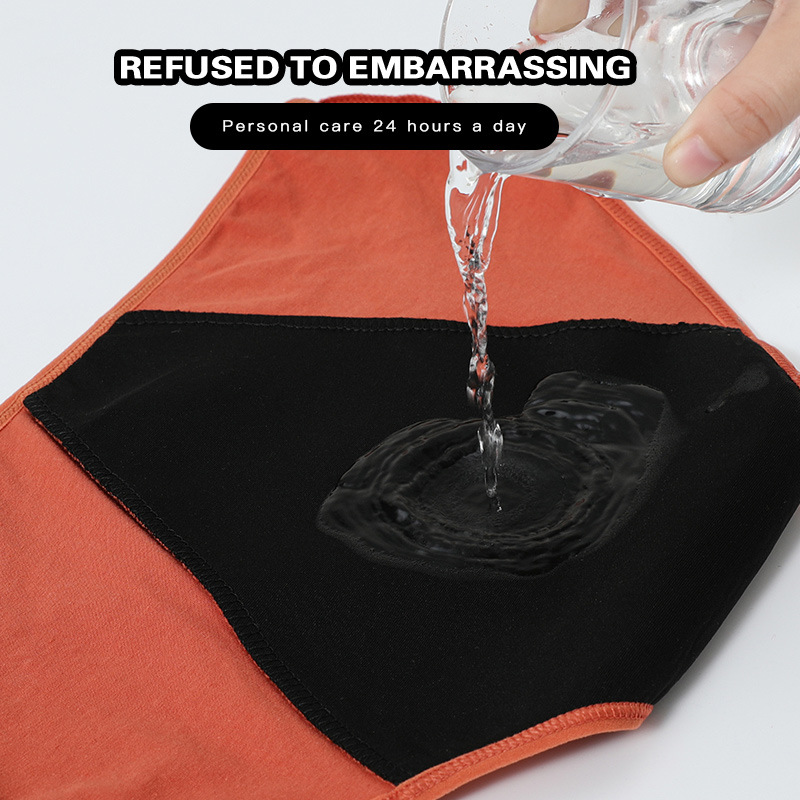 Cross-border large size ladies underwear physiological pants menstrual large flow postpartum underwear C- segment recovery low waist underwear