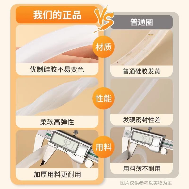 Aluminum Alloy Pressure Cooker Rubber Ring, Silicone Ring, Rubber Gasket, Thickened Lid Pressure Cooker Accessories