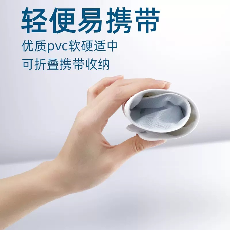 Wholesale Rainproof Shoe Cover Outdoor Waterproof Non-Slip Adult Men's and Women's Thickened Wear-Resistant PVC Rain Boots Mid-Tube Rain Shoe Cover