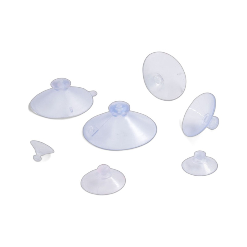 Transparent Suction Cup Pvc Mushroom Head Suction Cup Toy Suction Cup Various Specifications 15-55mm Cute Mini