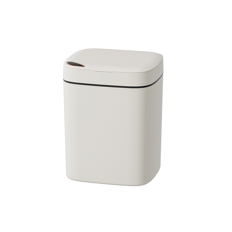 Smart Trash Can, High-Looking Household Sensor Trash Can with Lid, Bathroom Bathroom Gift, Cross-Border Large Capacity