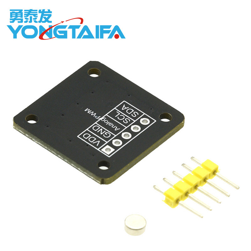 Mt6701 Magnetic Encoder Magnetic Sensor Angle Measurement Sensor Module 14Bit High Precision Replaces As5600