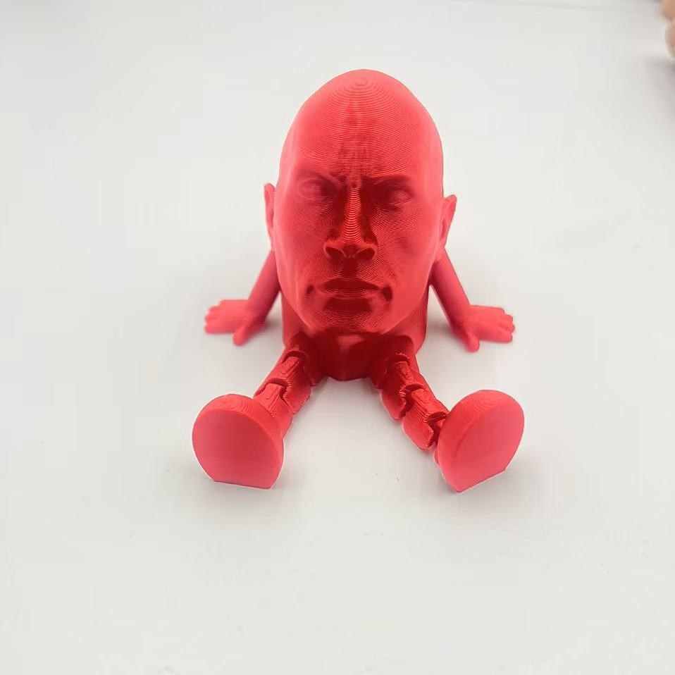 Cross-Border 3D Printing Spoof Fun Dwayne Johnson Octopus Ornaments April Fool's Day Abstract Doll Ornaments