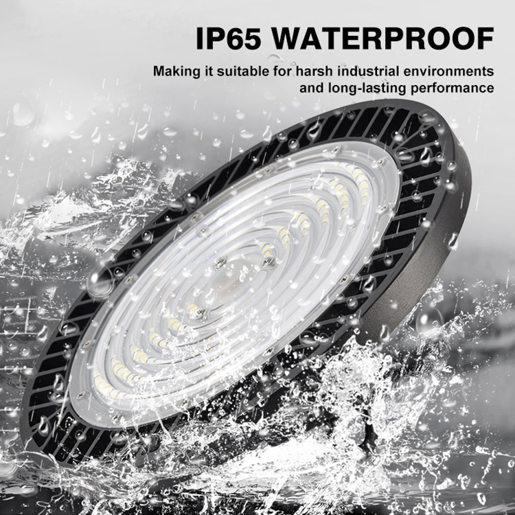 Cross-Border Popular Led Industrial and Mining Lamps Manufacturer Wholesale Warehouse Workshop Industrial Chandelier Led Ceiling Lamp Flying Saucer Ufo