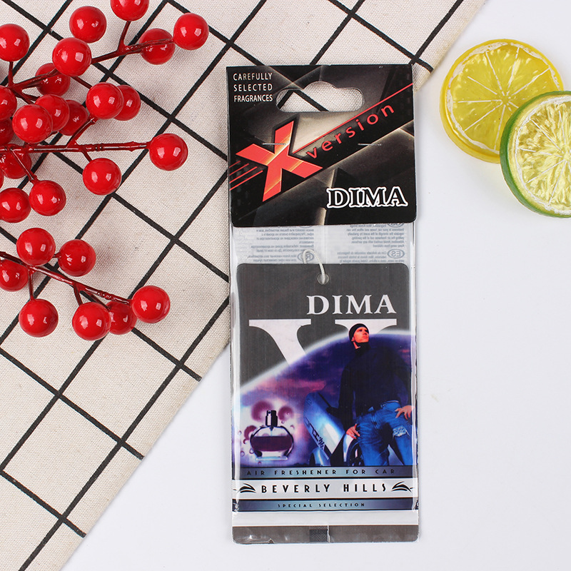 Manufacturer Customized Paper Car Perfume Tablets Car Air Outlet Fragrance Tablets Car Paper Fragrance Tablets Customization