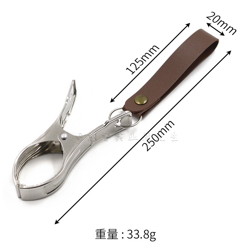 Spot Cross-Border Mother and Baby Stroller Shoe Clip Ballet Portable Hanging Bag Shoe Storage Clip Stainless Steel Shoe Clip