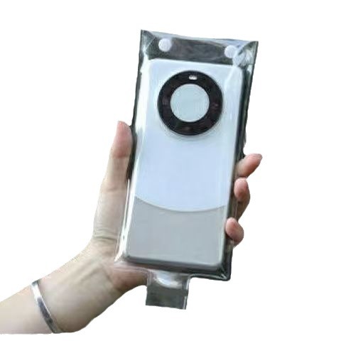 2024 New Model for Takeaway Riders, Special Mobile Phone Waterproof Cover for Cycling, Rechargeable, Can Hold Bracket, Touch Screen Rainproof Bag