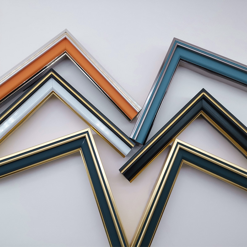 New decorative painting PS line photo frame frame mounting frame bar modern simple corporate culture frame bar 2953