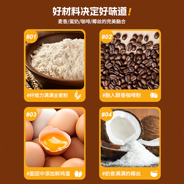 Shark Fit Wholesale Light Meal Replacement Fast Thick-Cut Toast Whole Box Breakfast Food Bread Fitness 50g Raw Coconut Whole Wheat