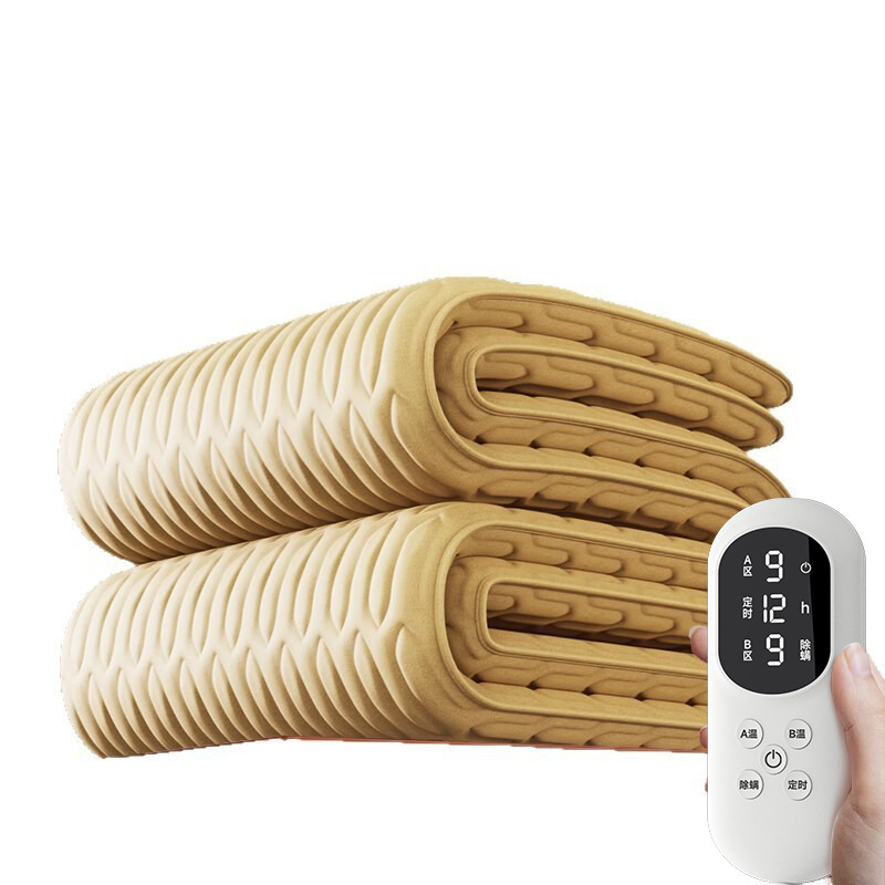 Chigo Water Heating Electric Blanket Double Dual Control 2025 New Water Heating Electric Mattress Water Heating Without Fire Household Water Heating Blanket