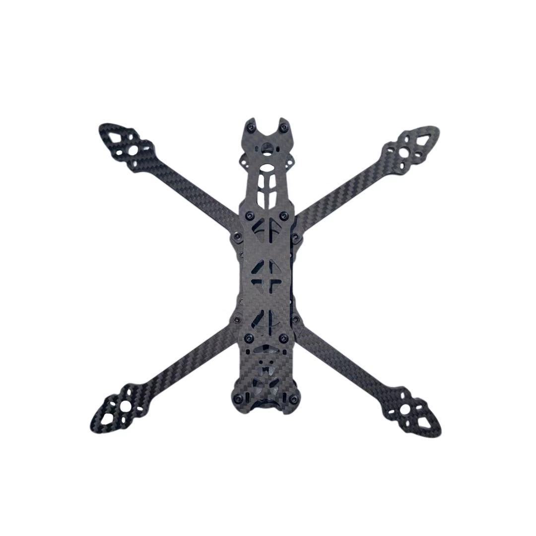 3K Carbon Fiber Plate Processing Cnc Customized Special-Shaped Flying Drone Accessories Carbon Fiber Composite Materials with Drawings and Samples