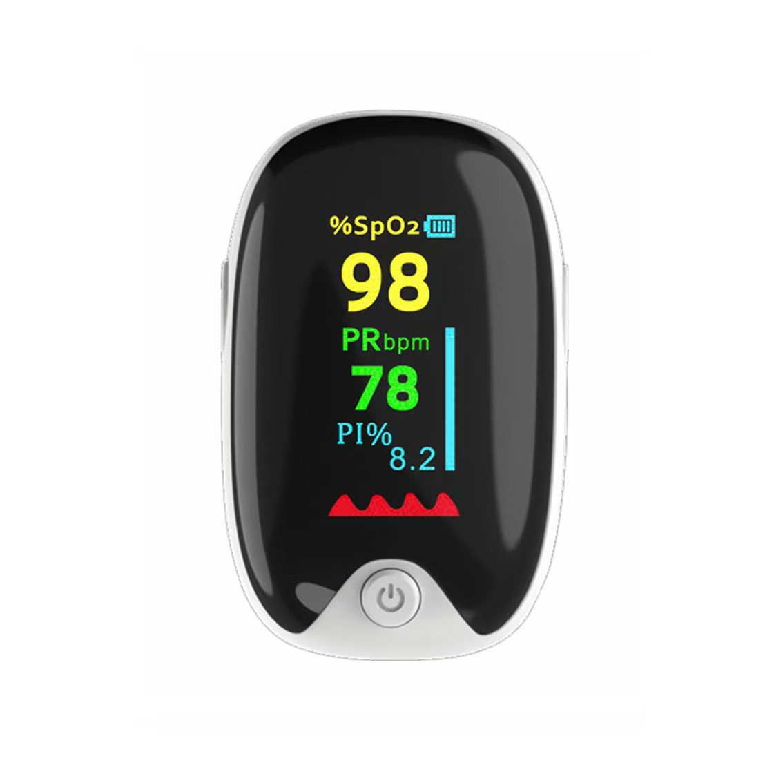 Cross-Border Finger Oximeter Lk87 Blood Oxygen Monitoring Finger Clip Instrument Detection Oximeter Accuracy Measuring Instrument English