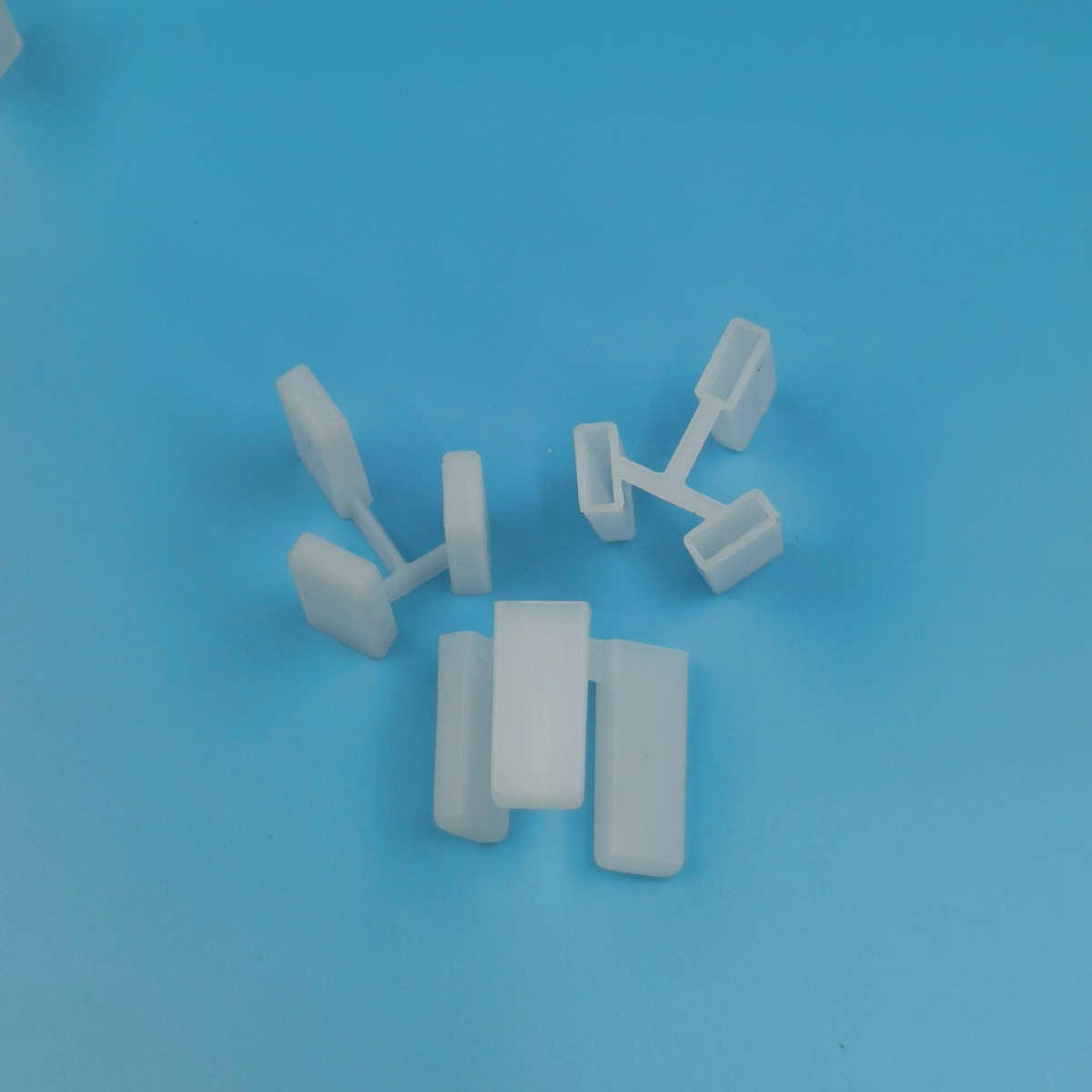 National Standard Three-Plug Protective Cover Chinese Standard Three-Plug Plastic Plug Sheath Three-Hole Flat Plug Dust Cover Accessories White