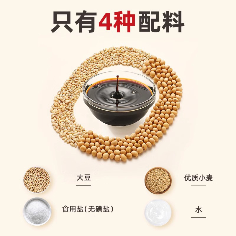 20th Anniversary Celebration [Tou Dao Special Old Soy Sauce] Grains Squeezed by Ancient Method and Brewed by Hand Preservative-Free Flavor for 400 Days