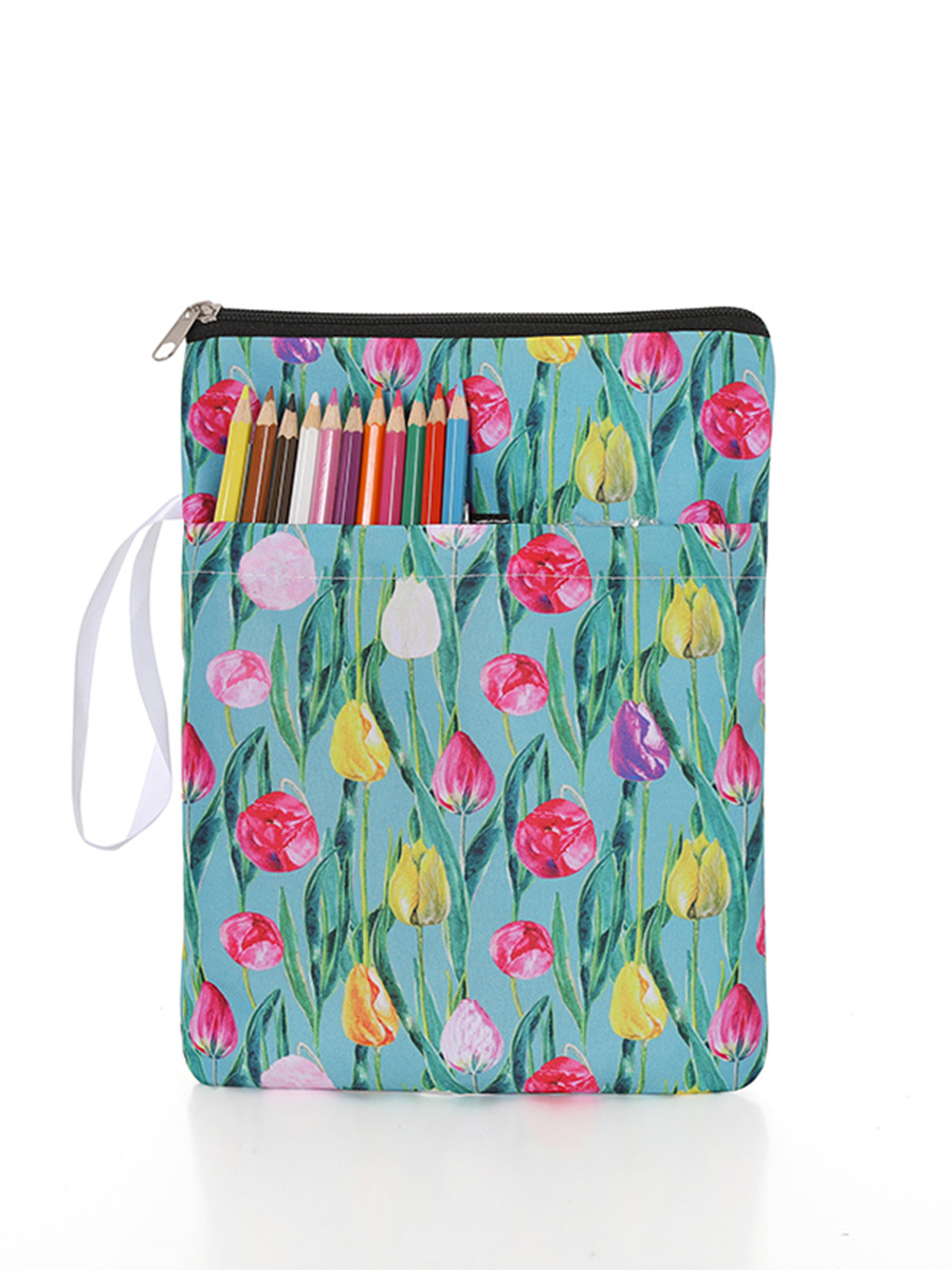 in stock paperback book cover protection book bag dustproof anti-folding book storage bag wenchuang fashion multi-print cover