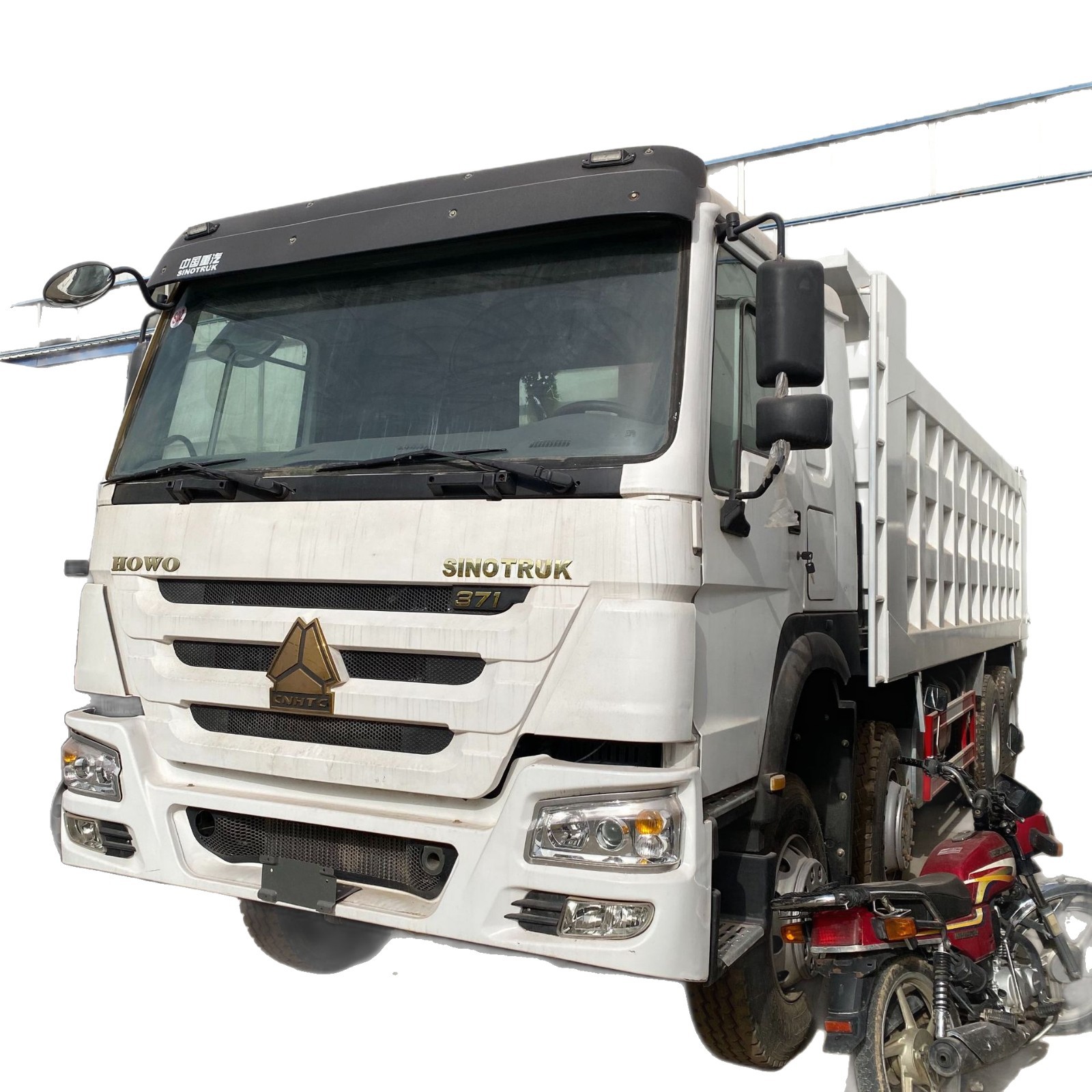 Supply of African Chinese Sinotruk Howo Dump Trucks, Diesel Trucks, and Trailers with Front Four and Rear Eight Axles