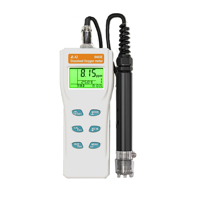 Taiwan Hengxin Az8403E Portable Dissolved Oxygen Meter Aquaculture Dissolved Oxygen Water Oxygen Content Detection Tap Water