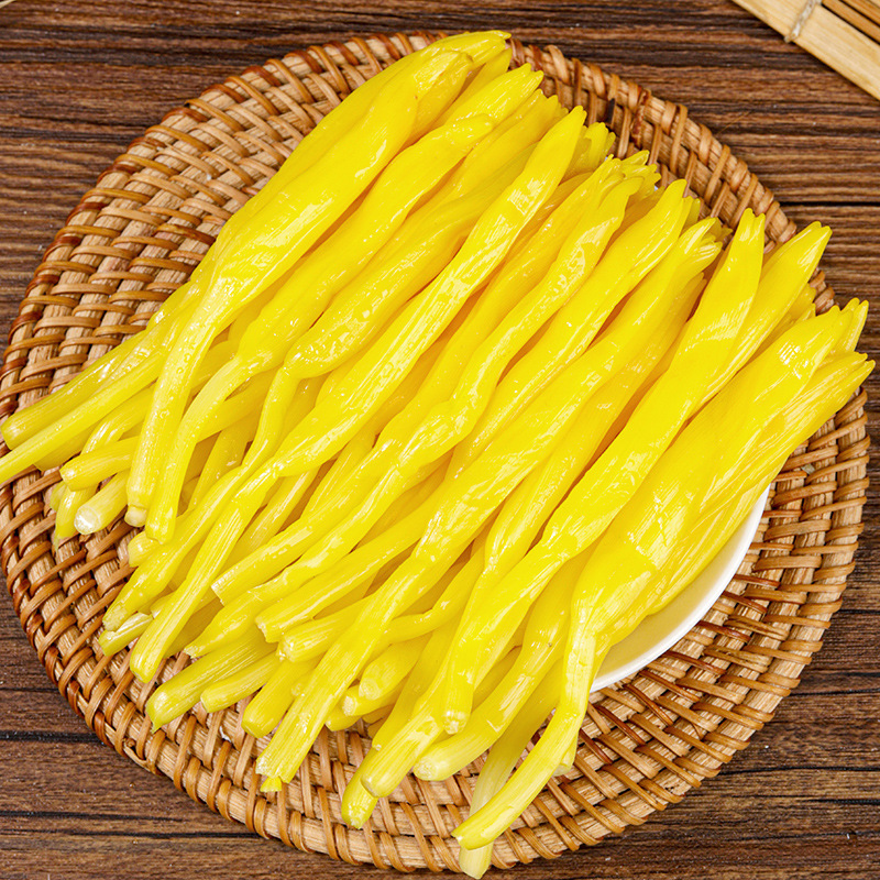 Commercial Fresh Day Lily, Fresh Salad, Salted Day Lily, Hot Pot Skewers, Spicy Hotpot, Sulfur-Free Natural Ingredients