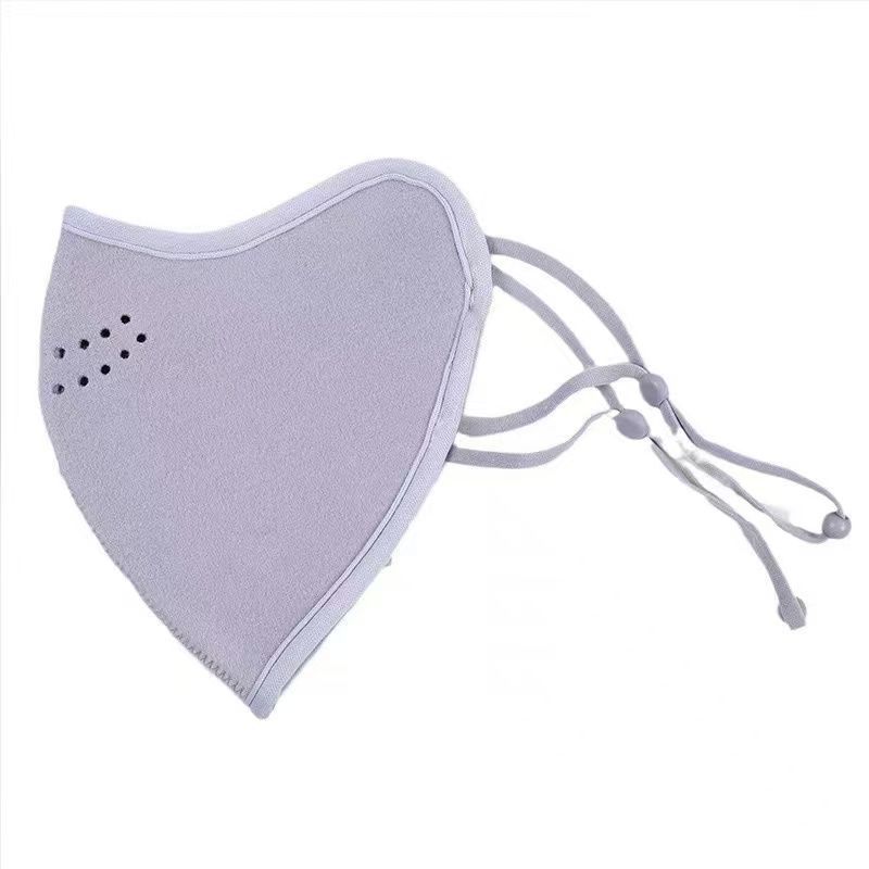 Australian velvet mask autumn and winter thick warm washable cold 3d thin face high color value outdoor riding mask