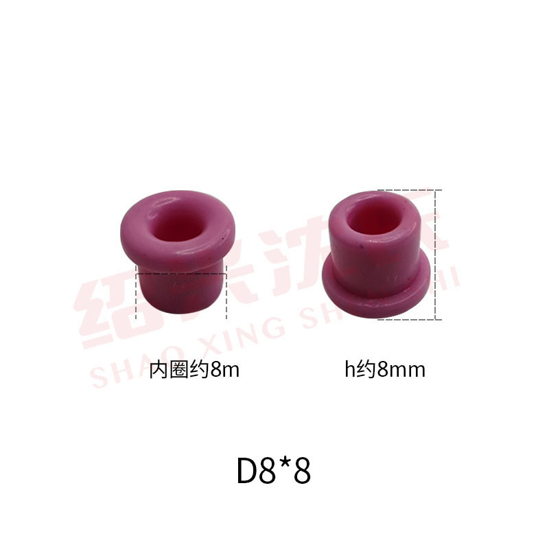 Spinning Machine Accessories Textile Alumina Textile Ceramic Porcelain Eye over Coil Threading Circle Porcelain Bead Alumina Ceramic Eye