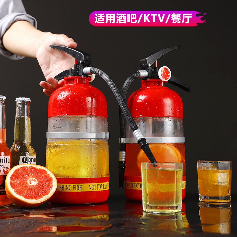 Beer machine wine hand pressure type fire extinguisher wine gun draft beer machine net famous beverage barrel wine dispenser mini water dispenser