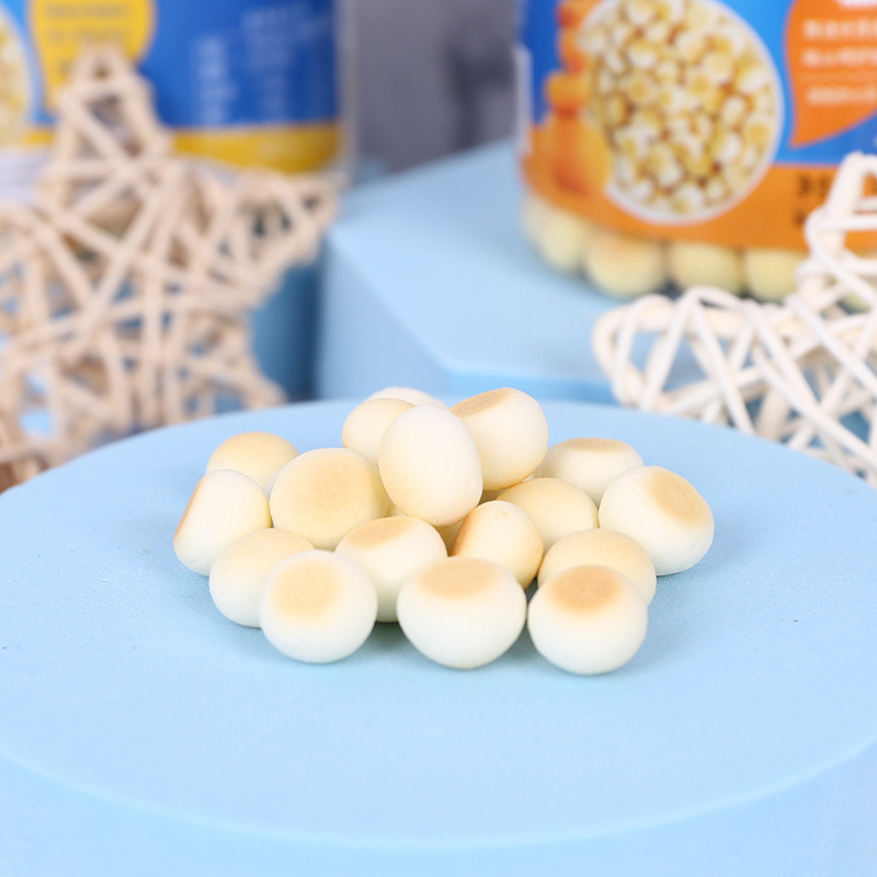 Lang Xiaobei Small Steamed Buns Snack Milk Fruit Vegetable Strawberry Flavored Milk Bean Small Steamed Buns 80g Canned Complementary Food