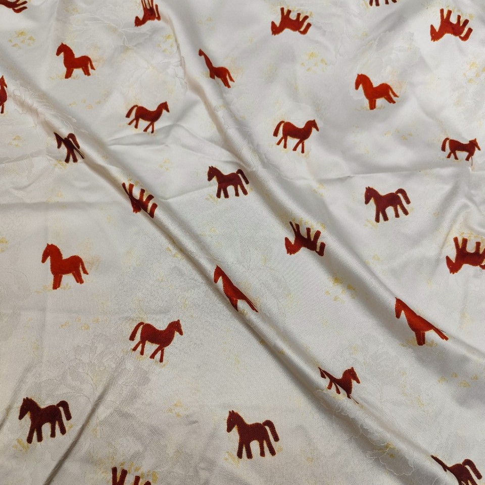 [Shunyi Fuma] Jacquard Printed Fabric, Cotton Jacket, down Jacket, Vest, Chinese Style