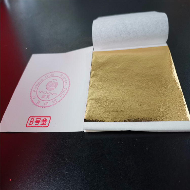 Большая партия золота K из Тайваня, золота B, шампанского и розового золота, 100 листов/пачка для статуй Будды