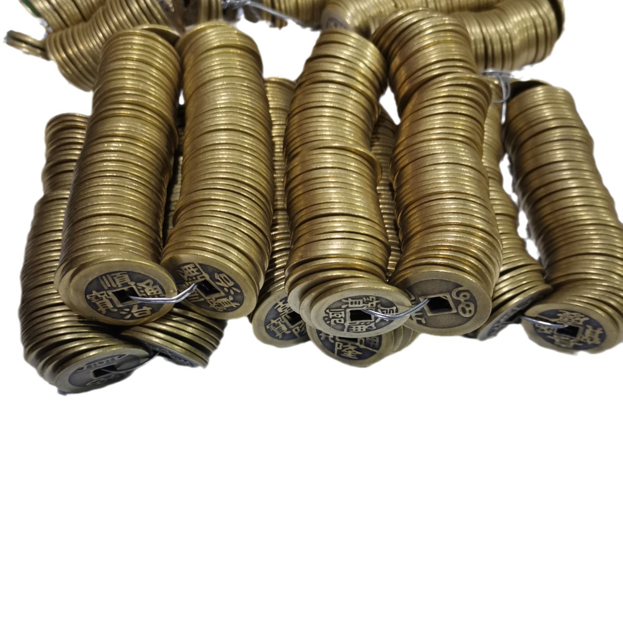 Tengda copper manufacturers wholesale brass 2.8 copper coins thickened pure copper 2.3 five emperor copper coins antique yellow thick copper coins