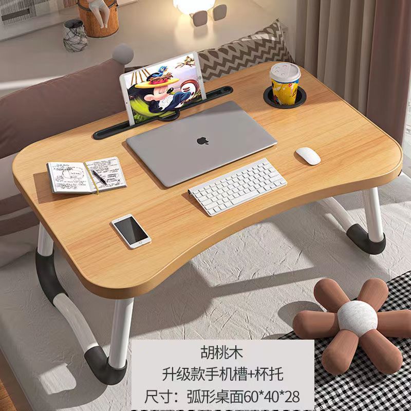 Bed Desk, Foldable Laptop Desk, Student Bedroom Dormitory Study Desk, Office Small Table, Office Desk