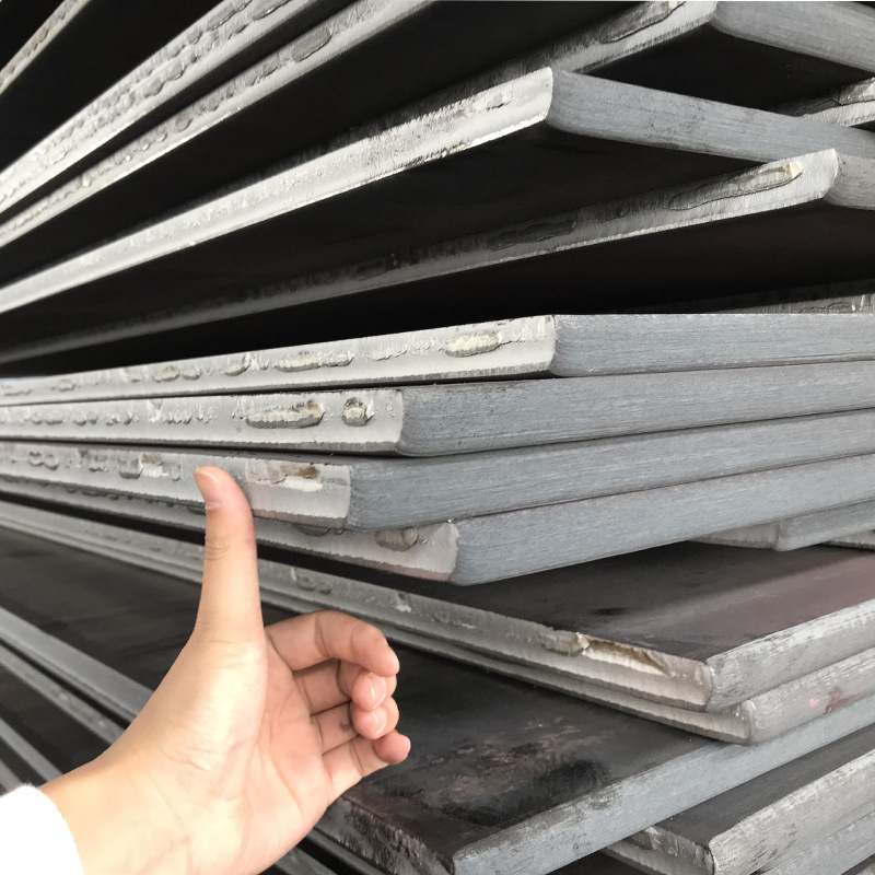 Foshan direct supply steel plate checkered plate Q235B steel plate galvanized checkered plate hot rolled steel plate welding processing