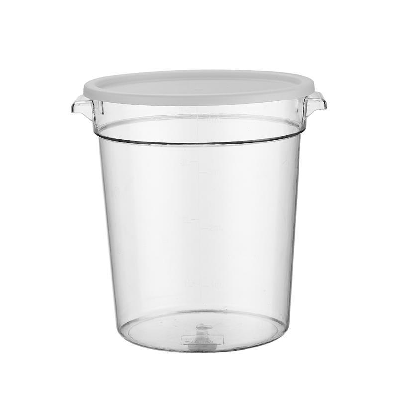 Food Grade Plastic Storage Bucket Pp Round Multi-Color Lid Pc Flour Bucket Grains Large Capacity Rice Bucket