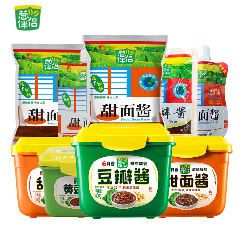 Сладкий соус из лука Синьхэ 300г чесночная бобовая паста соевый жареный соус коммерческий полный ящик оптовая продажа