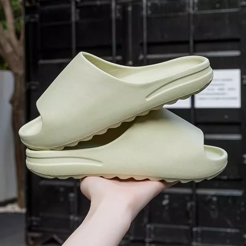 Оптовая продажа модных кокосовых тапочек, толстосолые, нескользящие, уличная обувь, повседневные сандалии для женщин в супермаркете