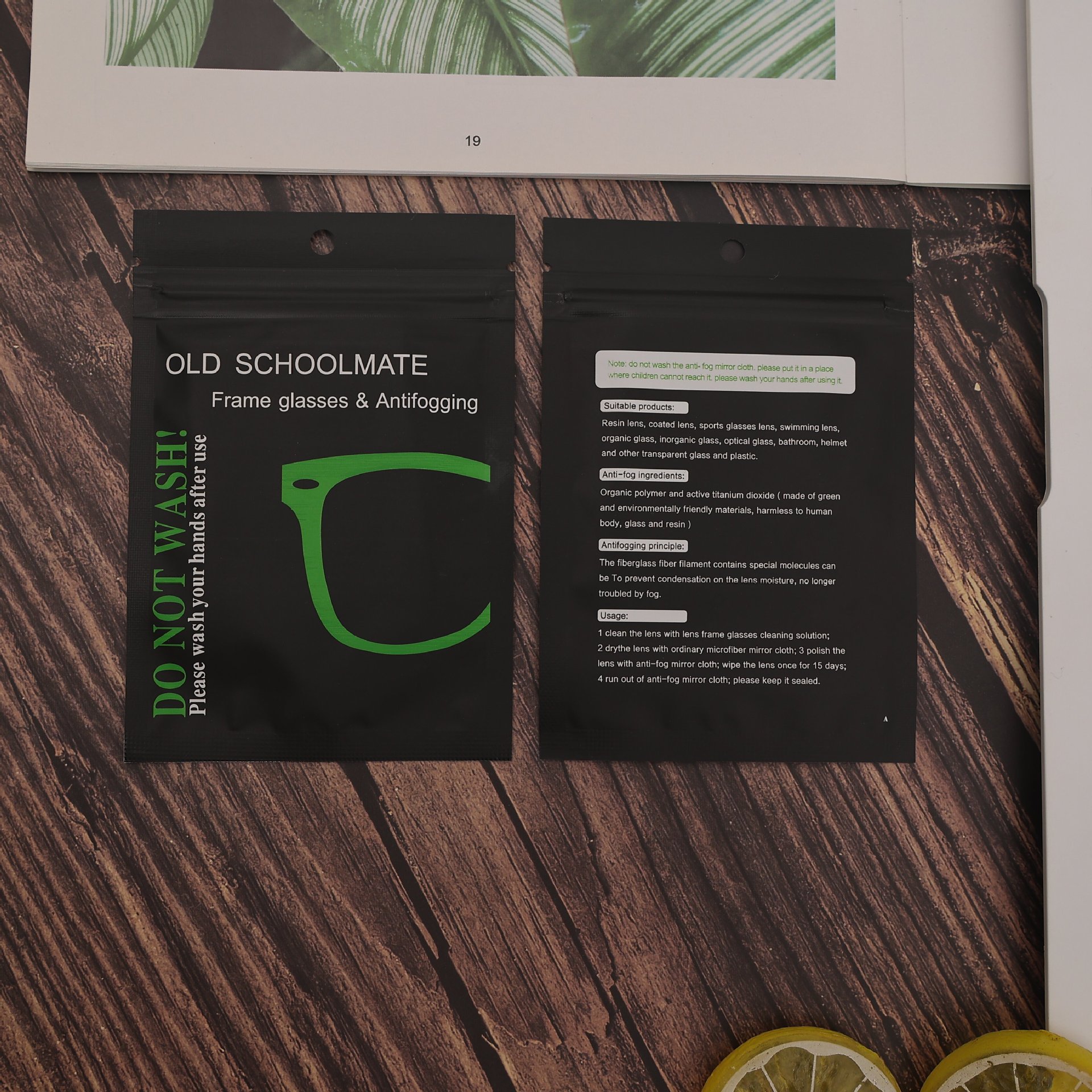 Anti-fog cloth anti-fog mirror cloth wholesale anti-fog glasses cloth anti-fog cloth glasses cloth anti-fog cloth printable LOGO