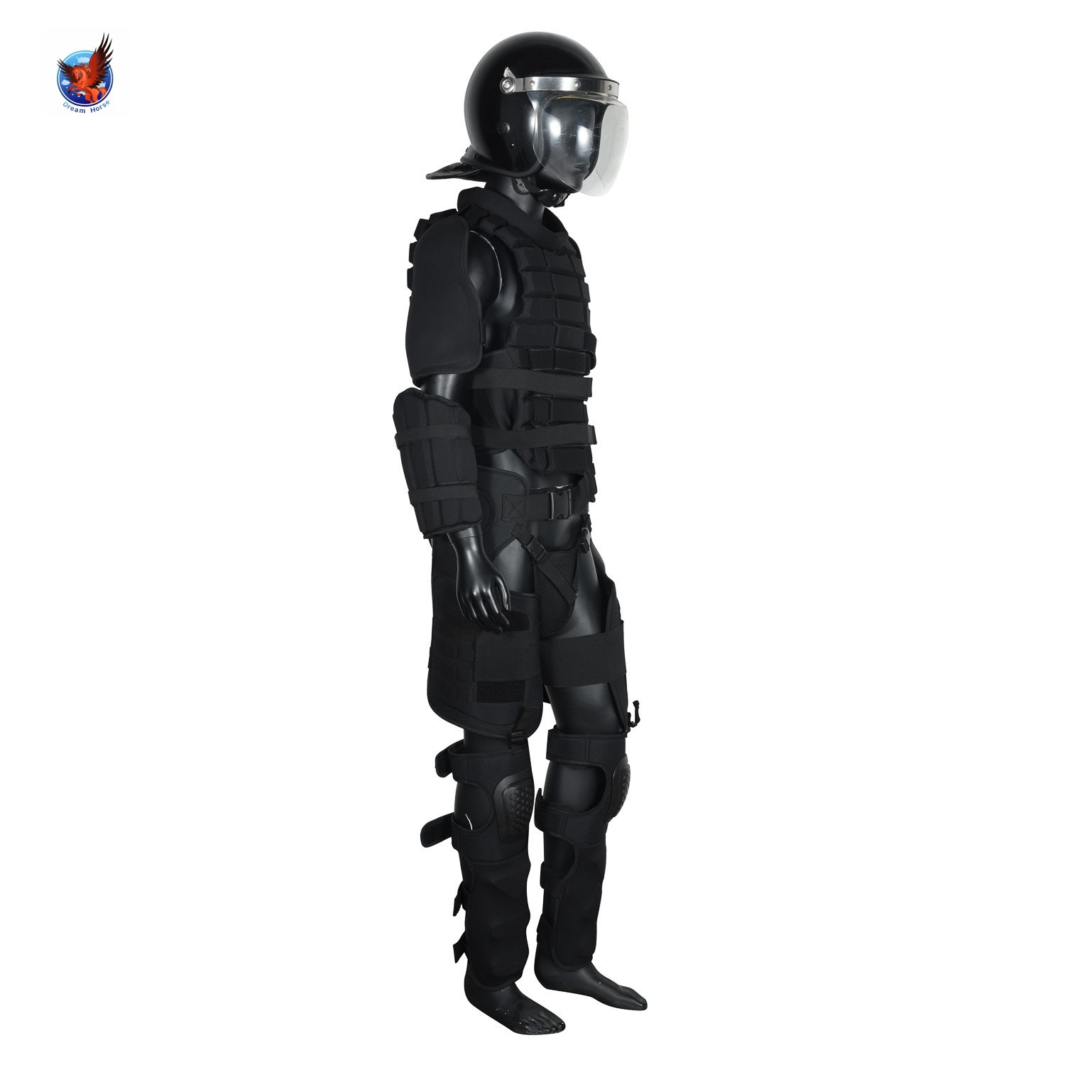 Mengma Produces Factory Direct Sales Black Anti-Impact and Flame-Retardant Protective Clothing Riot Clothing Law Enforcement Duty Suit