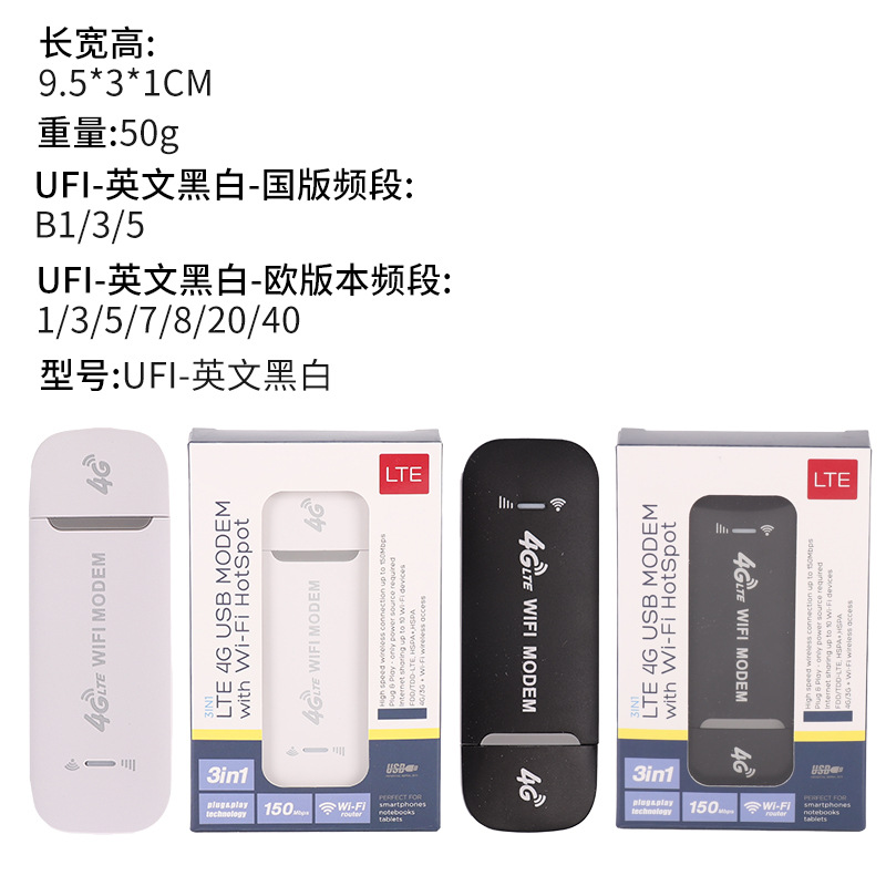 Unicom Telecom 4G Wireless Internet Access Cato Portable wifi Routing Equipment Laptop Internet Access 1/3/5