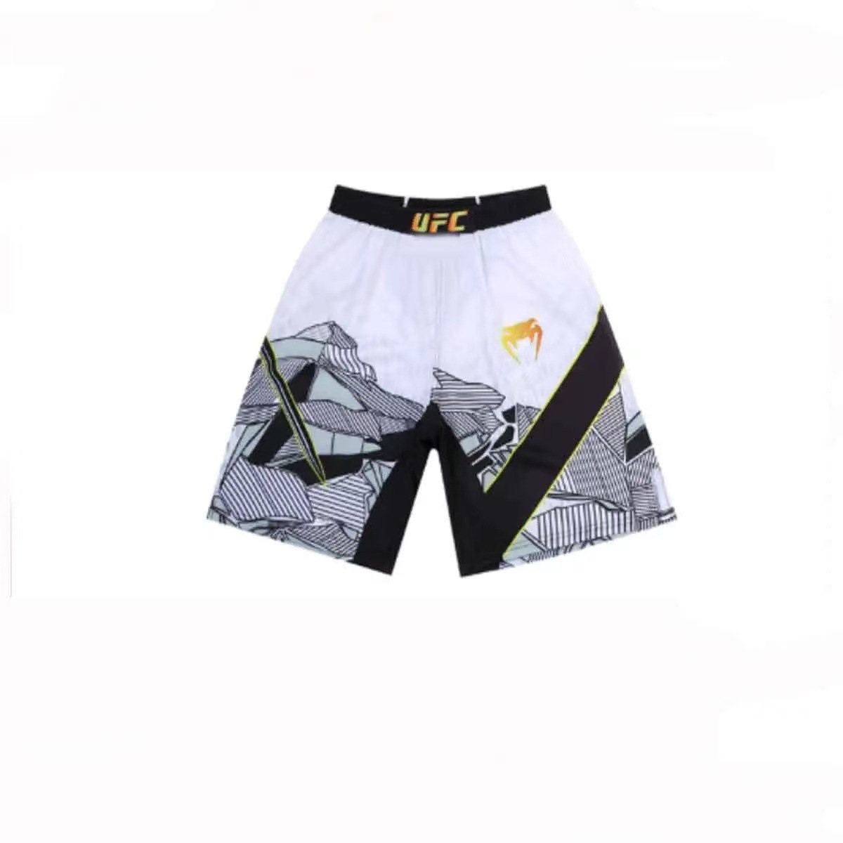 Ufc New Boxing Uniform Five-Point Pants Set Combat Sanda Fighting Sports Fitness Training Uniform Cross-Border