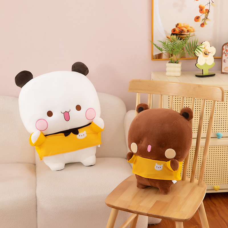 New cute one or two cloth doll doll cloth plush toy dress with hat pillow girl gift wholesale