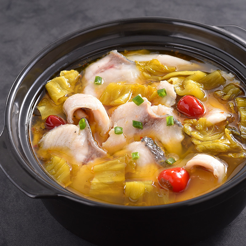 Haojia hot pot seasoning pickled cabbage fish boiled fish green pepper fish seasoning package tomato bone soup spicy pot seasoning