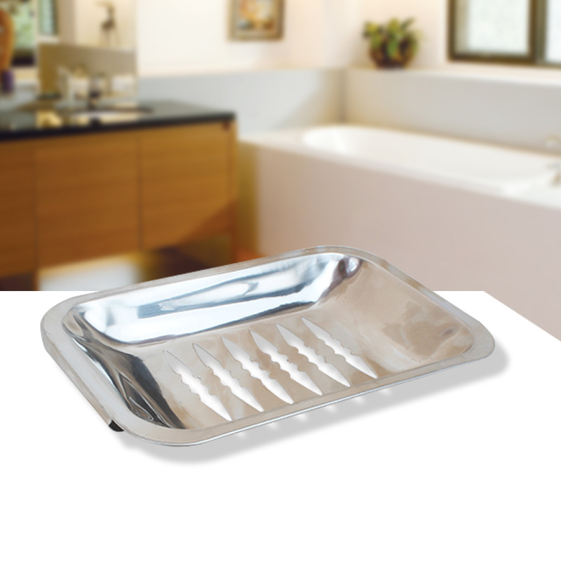 Нержавеющая сталь, мыльница для ванной, настенная мыльница, без отверстий, мыльница