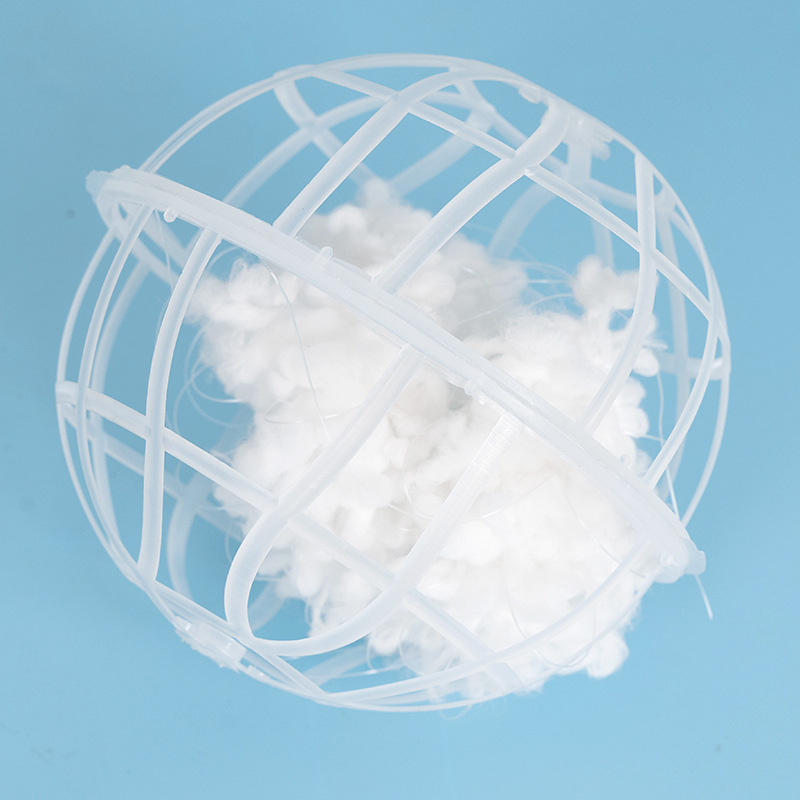 Customized Pp Suspension Ball Filler Aerobic Pool Biological Environmental Protection Ball Porous Spherical Membrane Suspension Biological Filler