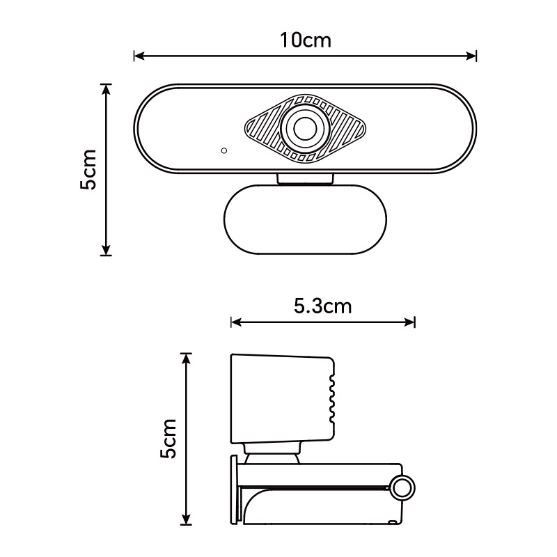 Source factory a generation of computer camera HD 1080p 2K 4K online video usb camera