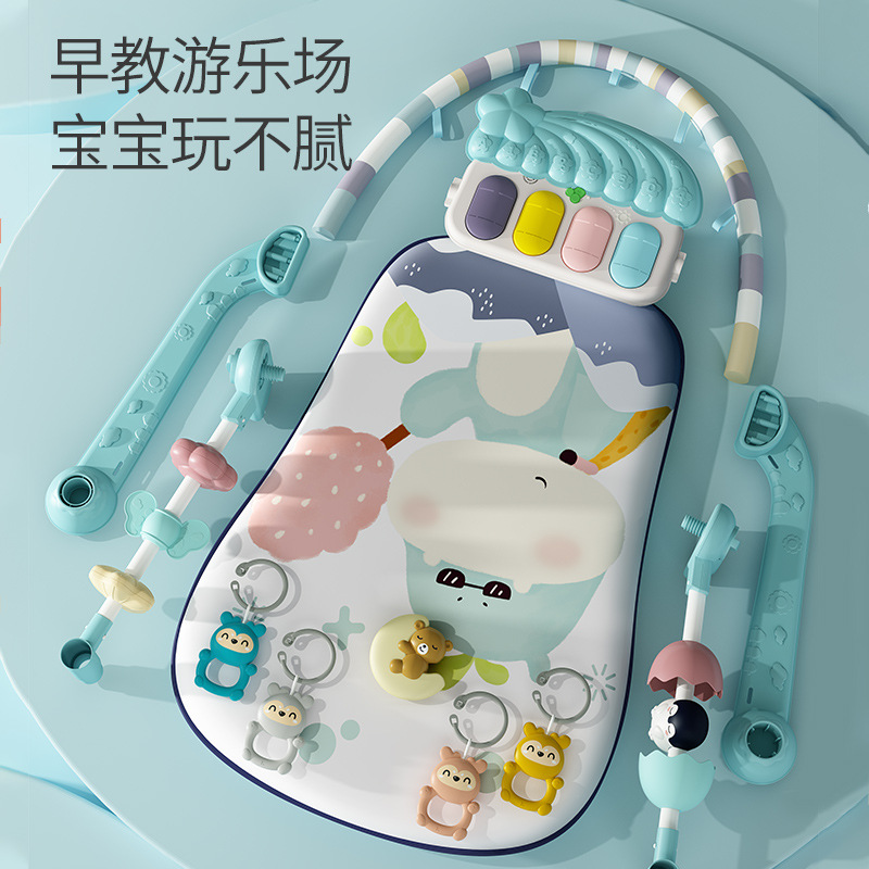 Pedal Piano Baby Toy Fitness Stand Early Education Educational Male and Female Baby Newborn Pedal Piano Fitness Equipment Gift